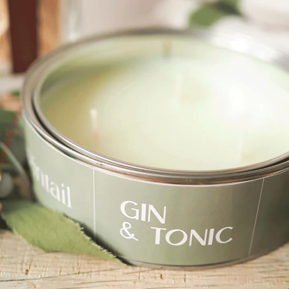 Pintail Candles Gin & Tonic Triple Wick Tin Candle Extra Image 3